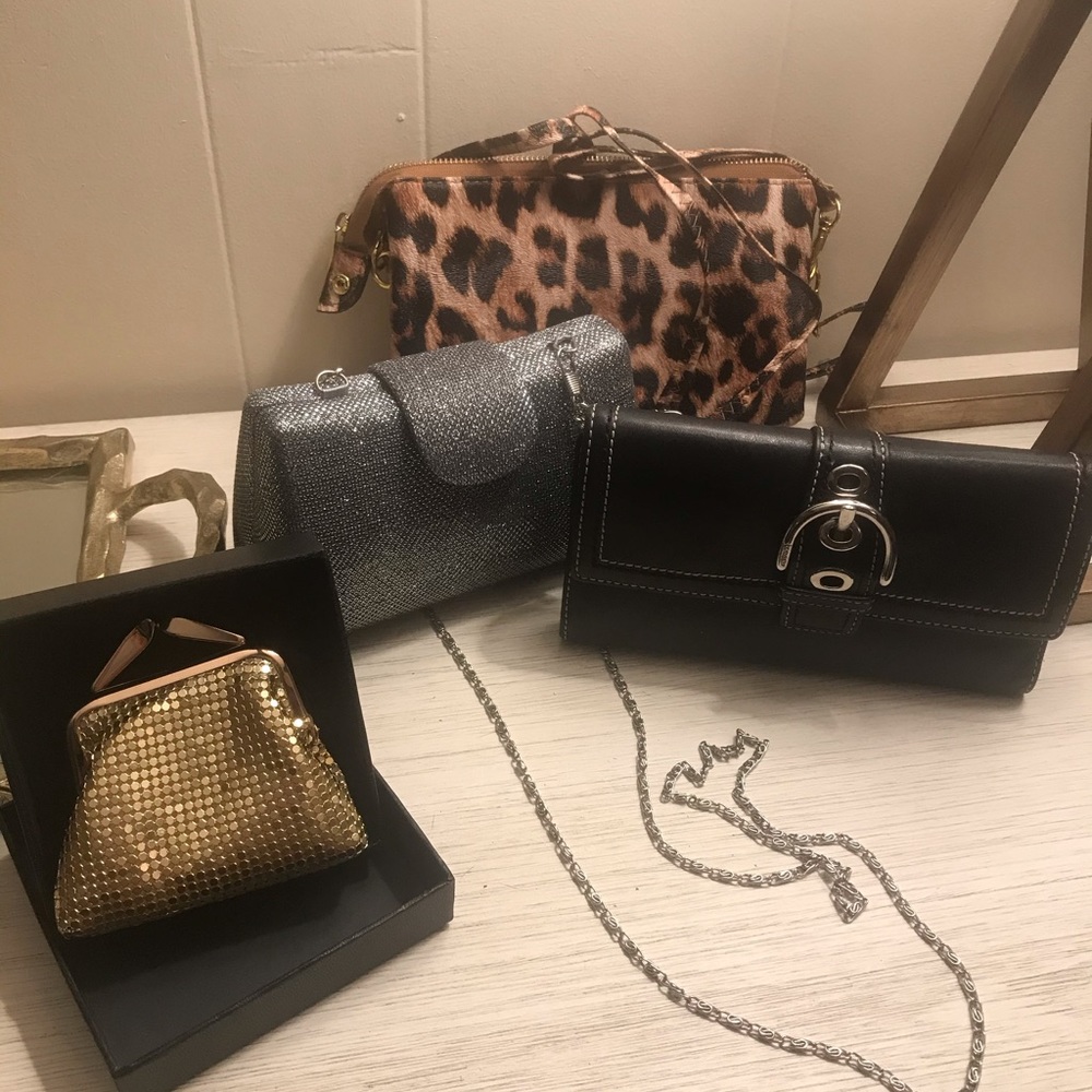Coach leather wallet and accessories